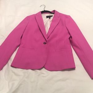 Pink Wool Classic Blazer EUC